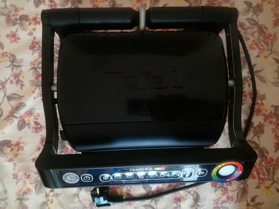 Оптигрил Tefal OptiGrill+ GC712834, 2000W