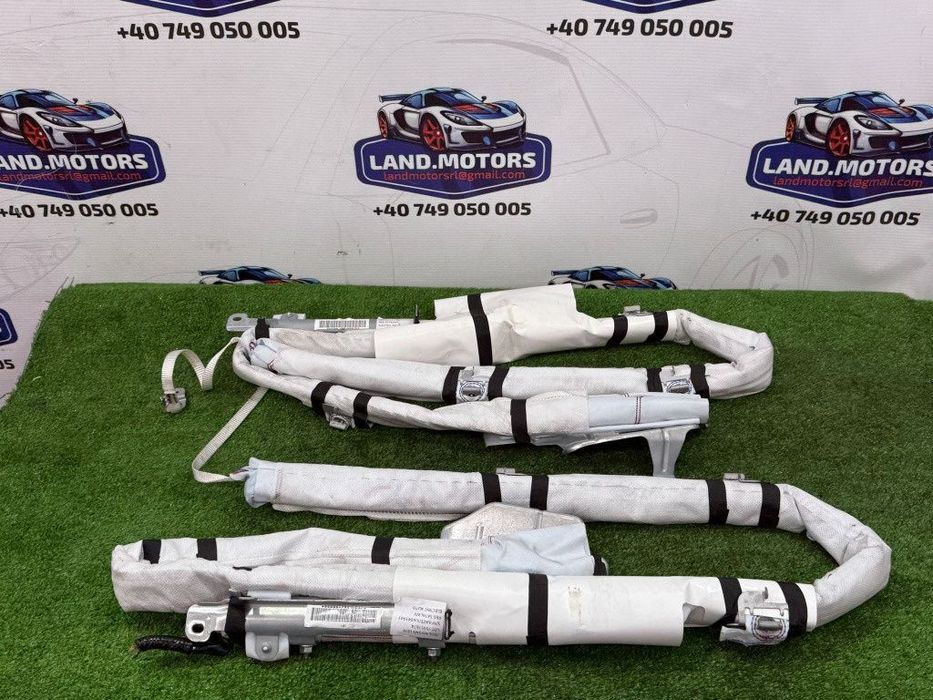 Airbag cortina stanga 2016 nissan leaf em57 electric motor f/ev cod oem 985p13nl5a 2011-2017