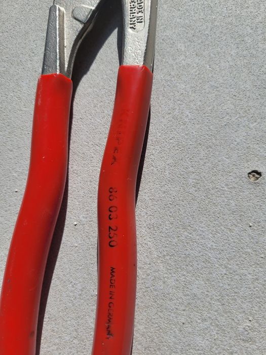 Cleste cu falci drepte knipex 8603250