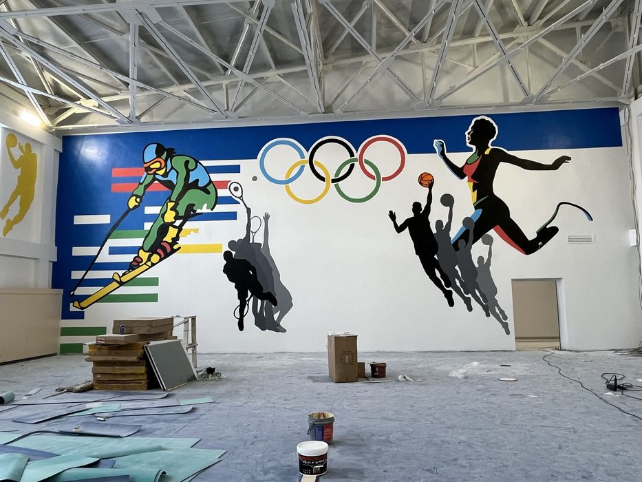 Художник роспись стен мурал дизайнер