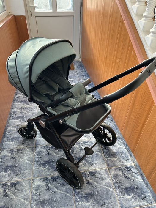 3в1 количка Cangaroo Christiano зелена