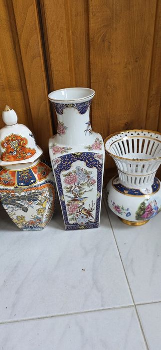 Старинни вази,японски сервиз,