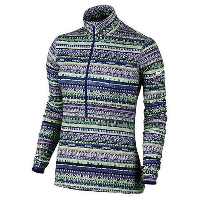 Дамска спортна блуза с дълъг ръкав Nike Pro Hyperwarm 8 Bit Dri-Fit