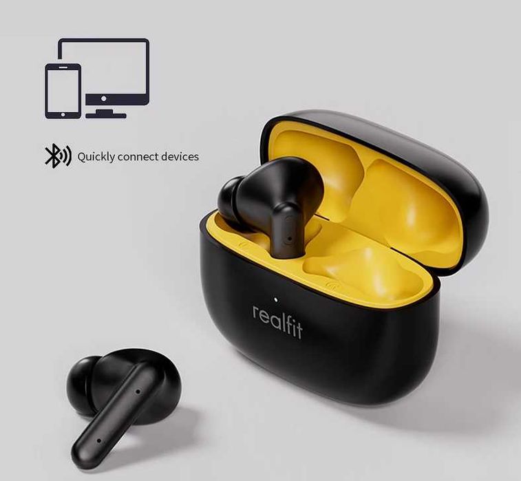 Casti wireless Realmi F3 cu ANC -38 dB