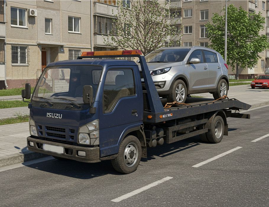 Эвакуатор хизмати 100.000 дан ТЕЗ ва АРЗОН 24/7