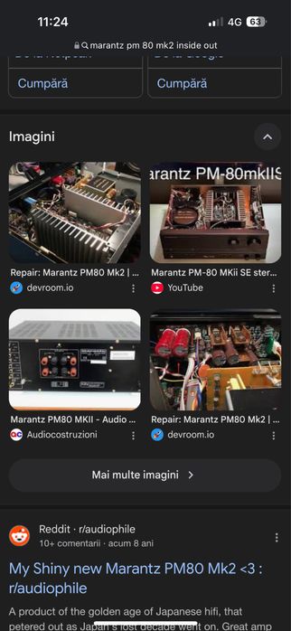 Amplificator Marantz PM 80 S.E.Mk2 Made in Japan ( foarte rar)