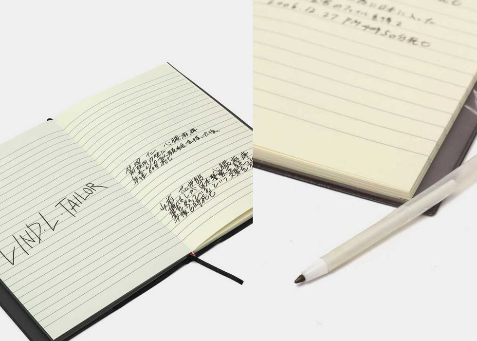 Тетрадь смерти блокнот аниме Death note