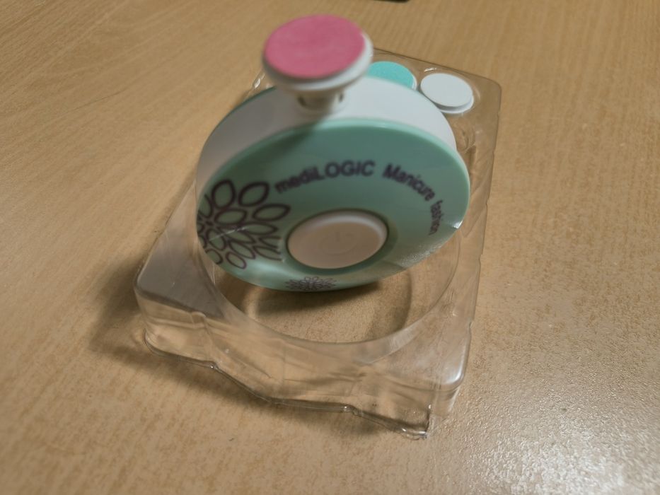 Pila de unghii electrica pentru nou nascuti si copii, cu 6 capete