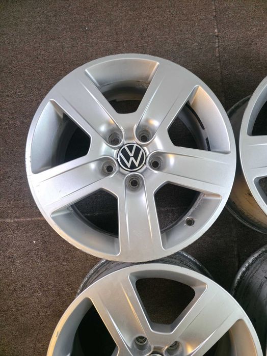 4 Jante Aliaj 5x112 16'' OEM VW Golf Passat Caddy Touran Sharan Tiguan / Skoda Octavia Superb Yeti Karoq