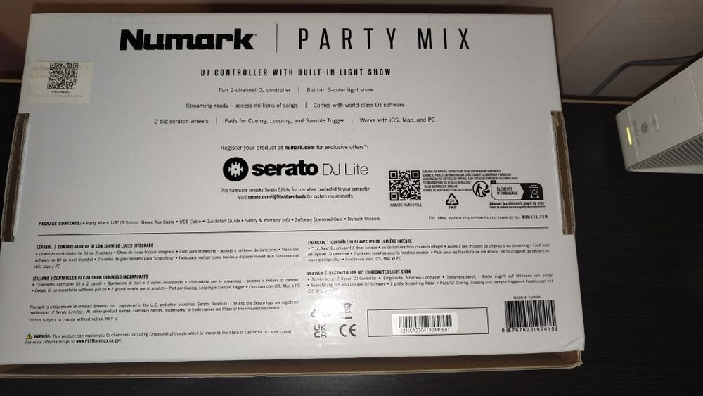 Numark Party Mix 2 DJ pad – stare perfectă