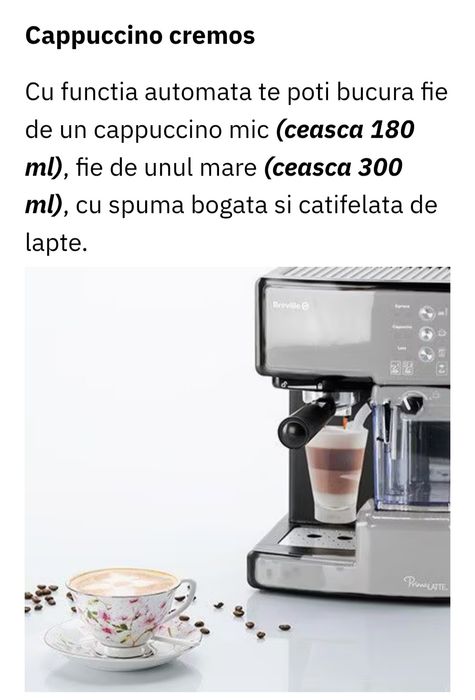 Expresor breville