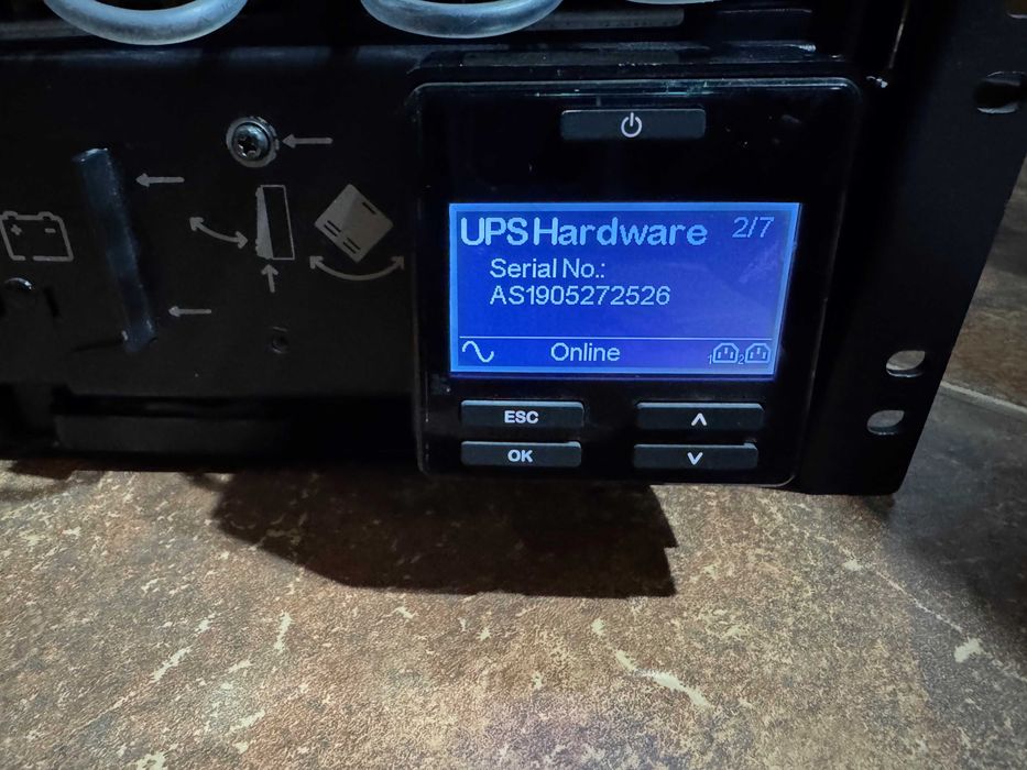 UPS APC SRT Smart-UPS OnLine 4.5kW/5kVA 3U 230V SRT5KRMXLI