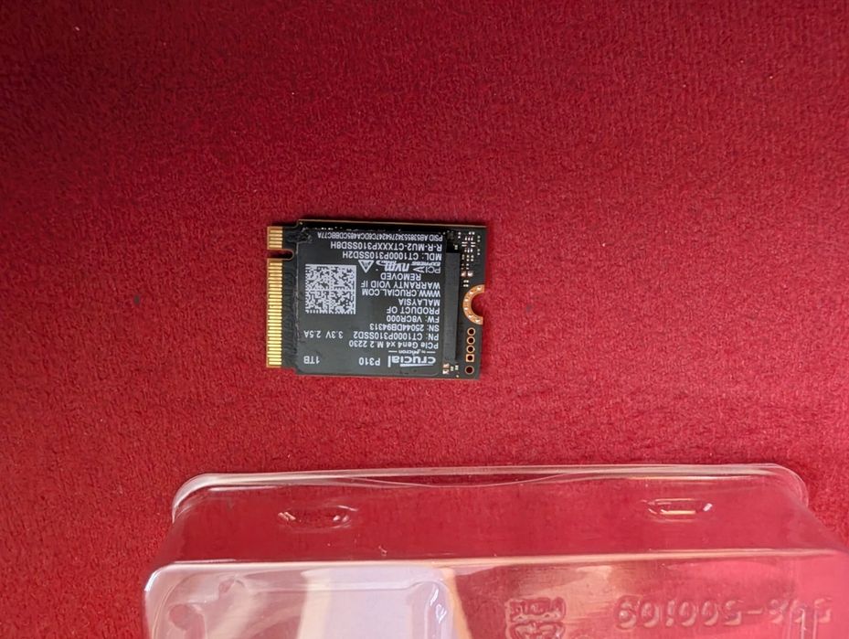 НОВ | Crucial P310 1TB | NVMe SSD диск Gen4 | скорост до 7100 MB/s | M.2 2230 за PC, лаптоп или преносима конзола | безплатен адаптер за M.2 2280
