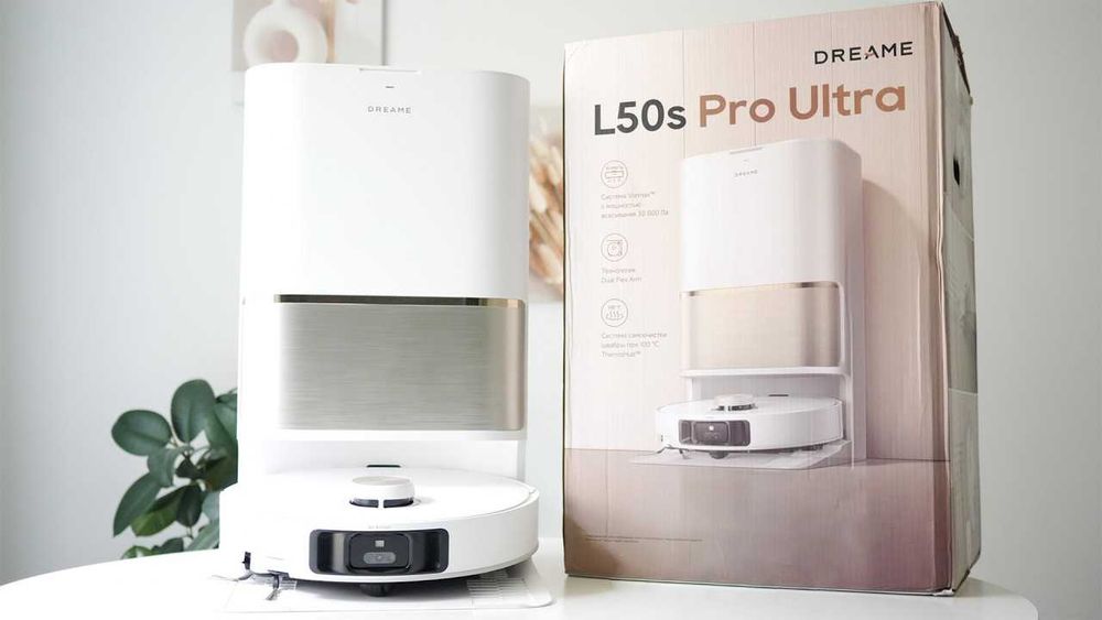 Робот Пылесос Dreame L50 S Pro Ultra Невероятное Качество в Уборке!!