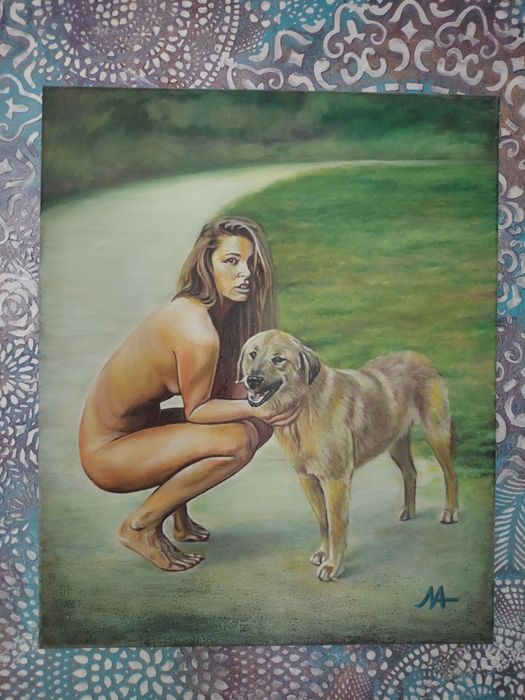 Продам картину "Друзья"