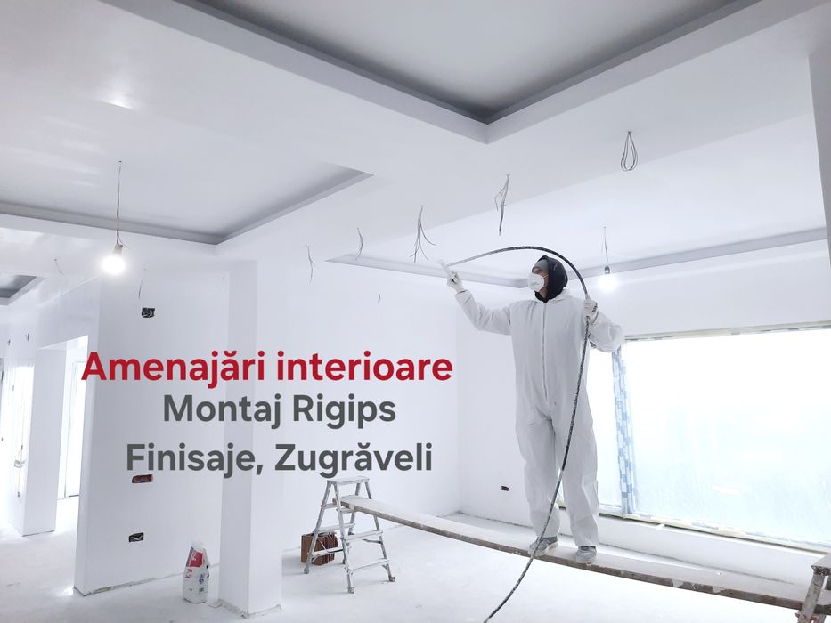 Montaj Rigips Finisaje, Zugrav eli