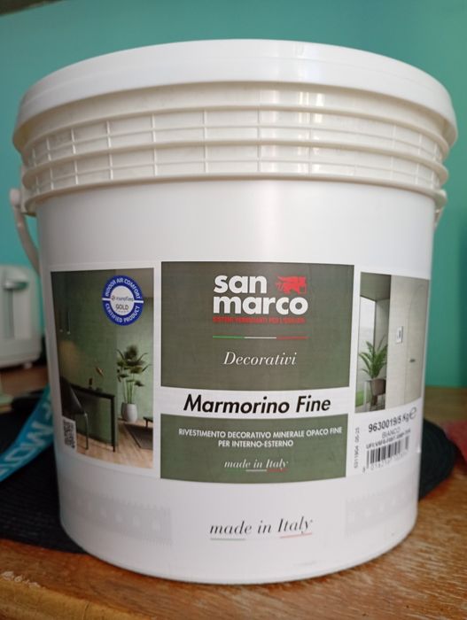 Tencuială decorativă de interior si exterior San Marco Marmorino Fino