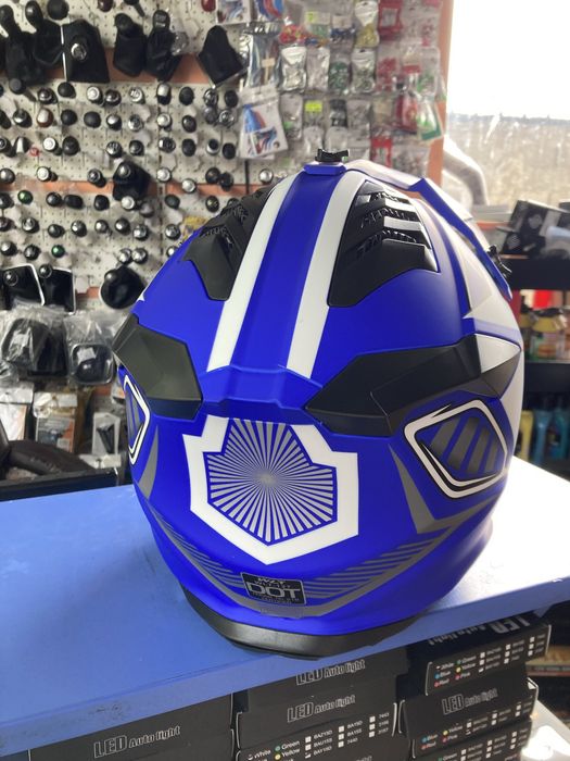 Нова Кросова Каска Л 59-60 // каска Крос Мотор