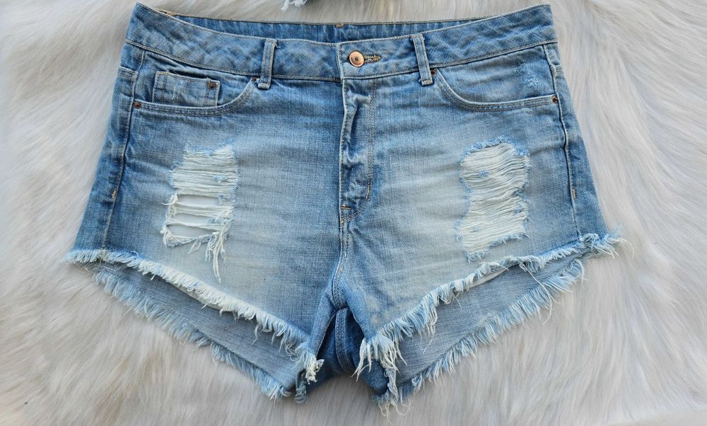 Къси дънкови панталони ZARA H&M  - размер L / ХL