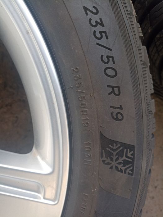 4 jante originale Audi R19 echipate Michelin 235/50 R19 dot 4422
