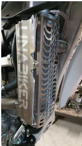 НОВИ UNABIKER Гардове за Радиатори YAMAHA YZ450F 2018-2022