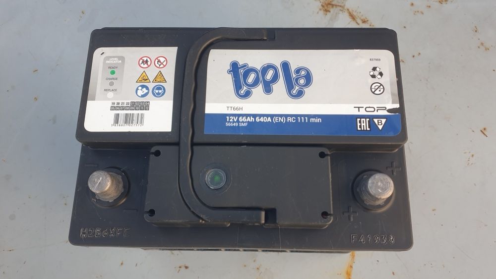 Акумулатор  12 v 66 Ah   topla
