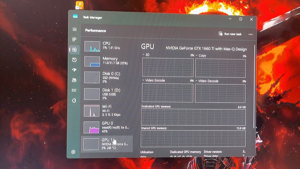 Laptop msi stealth 15m A11SDK