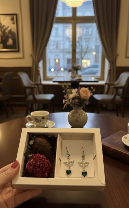 Клубника в шоколаде подарочный набор