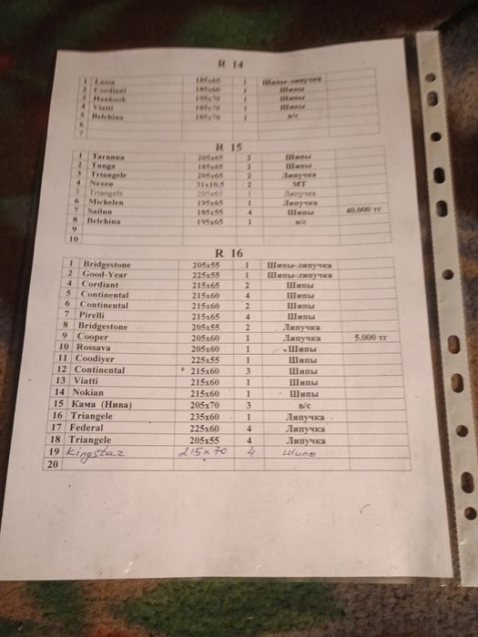 Б/У зимние шины.