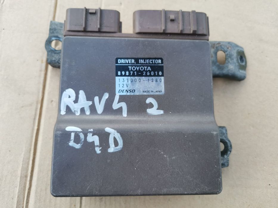Calculator injecție toyota rav 4 2.0 d4d 116 cp 1CD-FTV 89871-26010