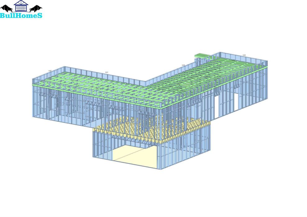Къща,Бунгало,Преместваема къща,Сглобяеми къщи,Модулни,Жилищни-200.7м²