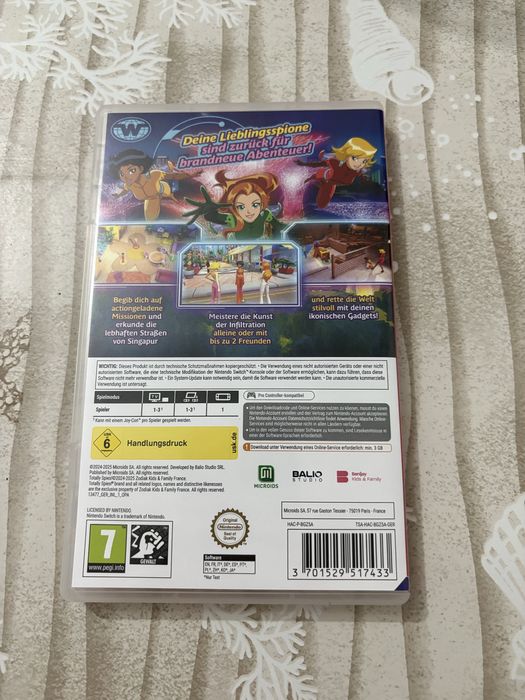 Totally spies игра за нинтендо