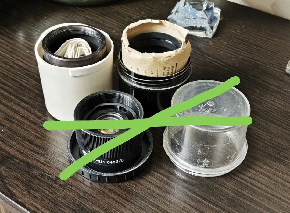 Комплектующие для объективов СССР