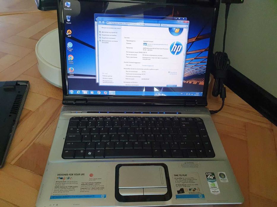 Лаптоп HP с преинсталилан Windows