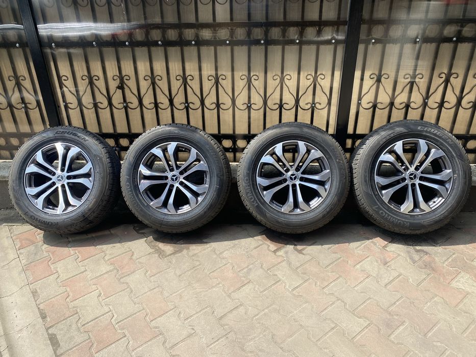 ROTI/ JANTE Mercedes GLC 235/65/17  senzori presiune ANVELOPE NOI DE VARA HANKOOK