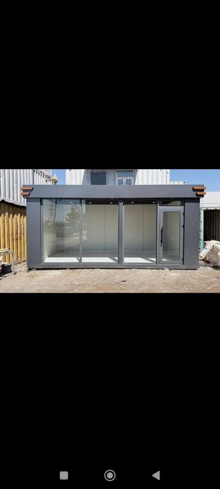 Konteyner domik, ofis, dukon, yotoqxona, sartaroshxona ,showroom