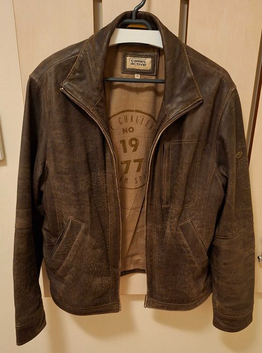 Geacă din piele naturală / Camel Active (originală)