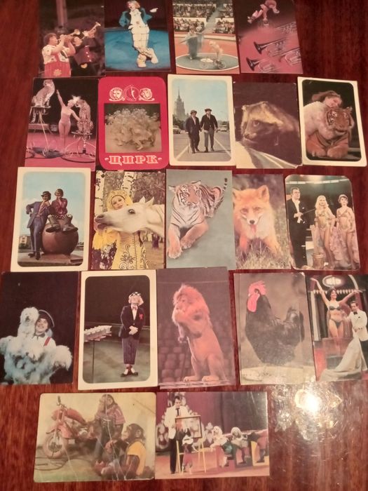 Продам советские календарики