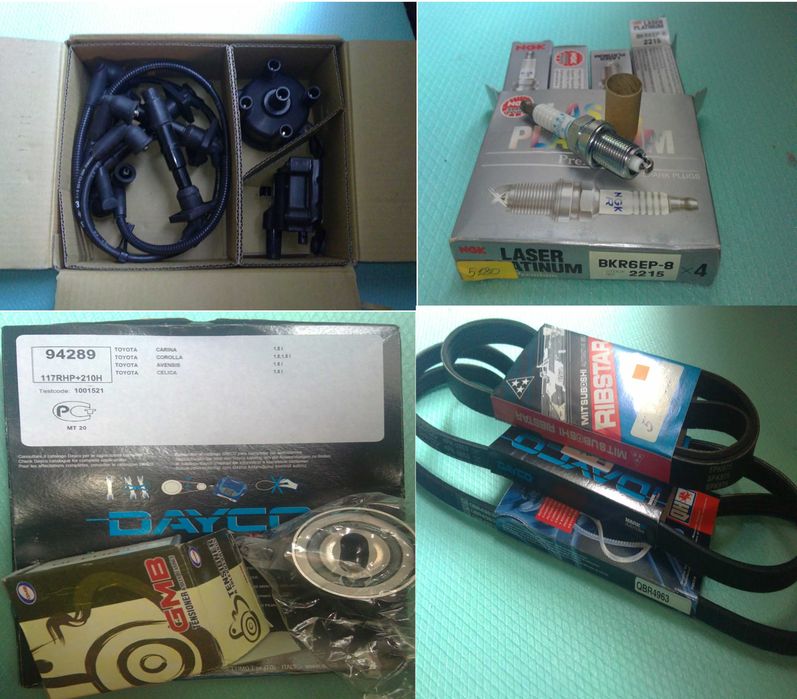 TOYOTA 4A-FE Оригинални части за обслужване