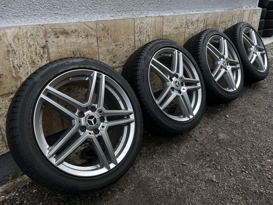 Jante Roti 18 Mercedes A Class B Class C Class CLA W177 W247 W205 W206 Anvelope 225 45 R18 allseason