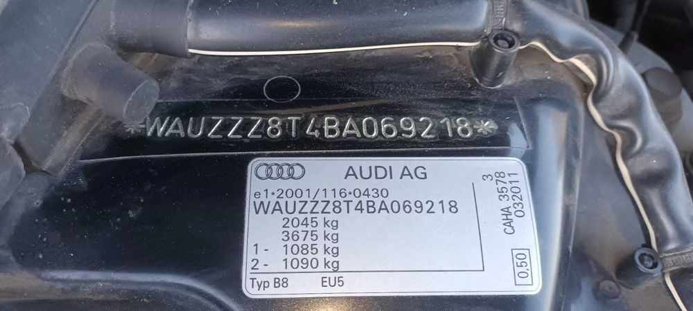 Audi A5 2011 - 2.0 diesel - 7.500 euro