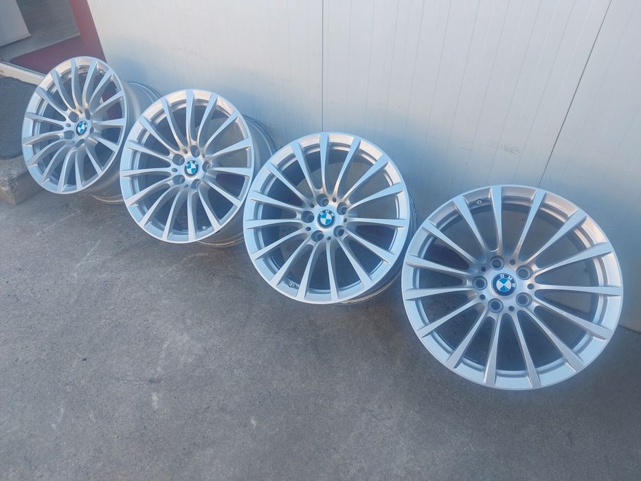 Set jante din aluminiu originale r18 / Bmw Vw Audi Skoda Seat / 5x112 / STYLE 619 / ET 30 / cu senzori de presiune