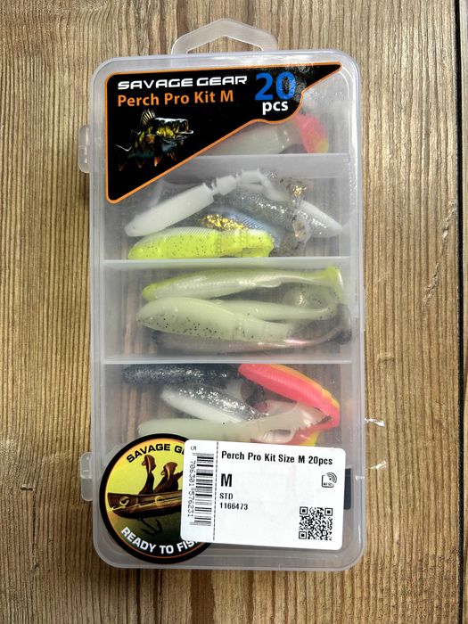 Силиконови примамки Savage Gear Perch Pro Kit М 20 части