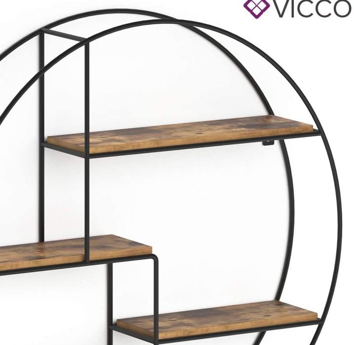 Метална кръгла етажерка Vicco 5805