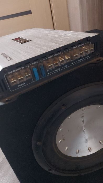 Сабвуфер и усилок [продажа или обмен]