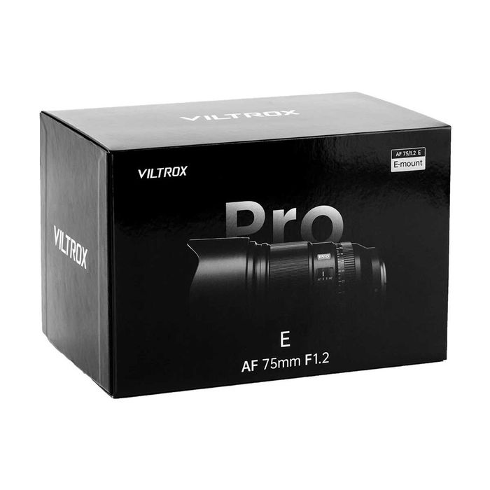 Объектив Viltrox AF 75mm f/1.2 Pro для Sony E-mount (APS-C)