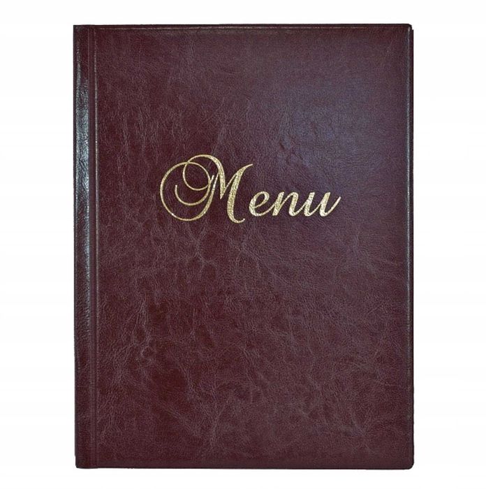 Меню обложка из зам кожа, menu, menyu