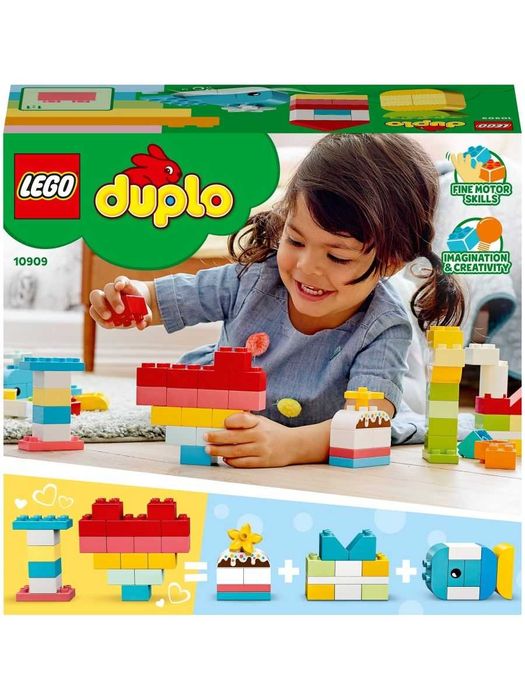 Конструктор LEGO DUPLO Шкатулка-сердечко (80 деталей, 1,5-5)