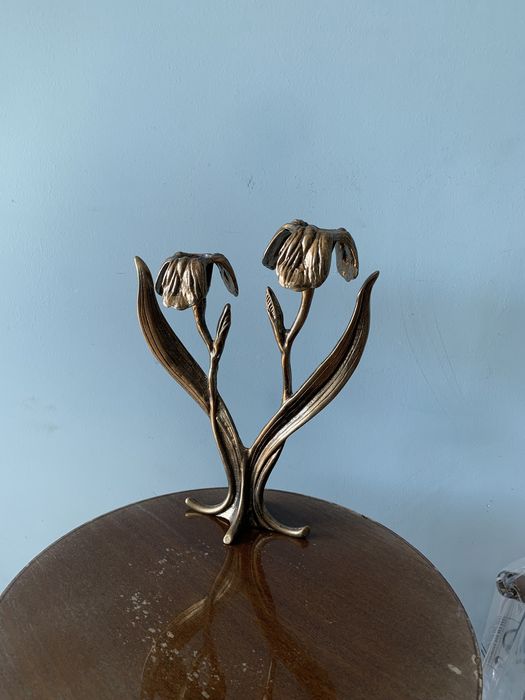 Месингов свещник/ 60-те