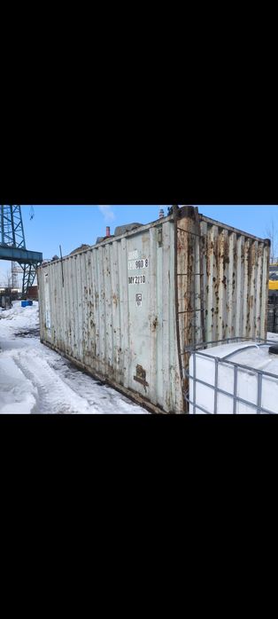 Продам контейнер и вагончик